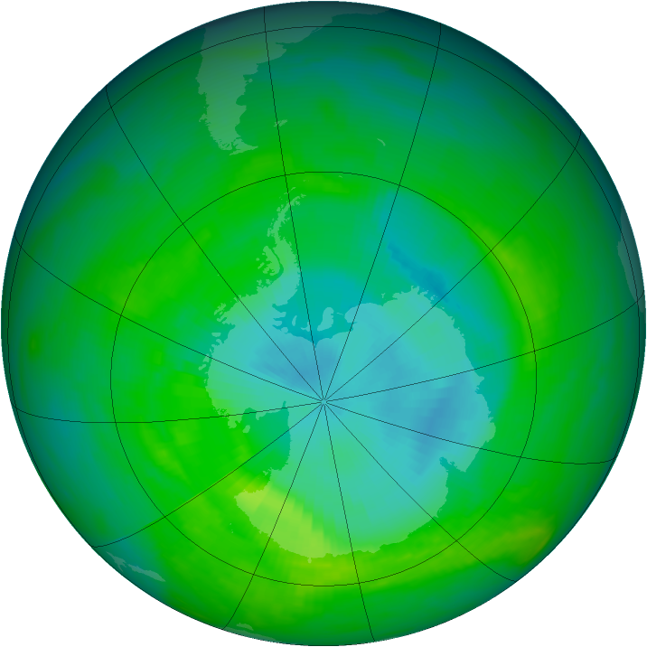 Ozone Map 1983-11-17